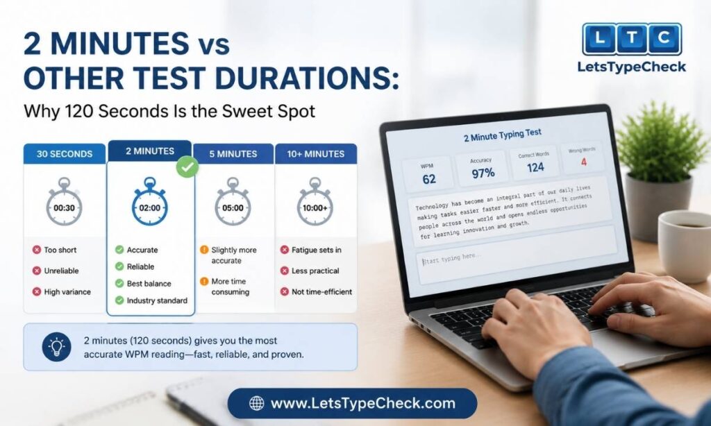 2 Minutes vs Other Test Durations Why 120 Seconds Is the Sweet Spot