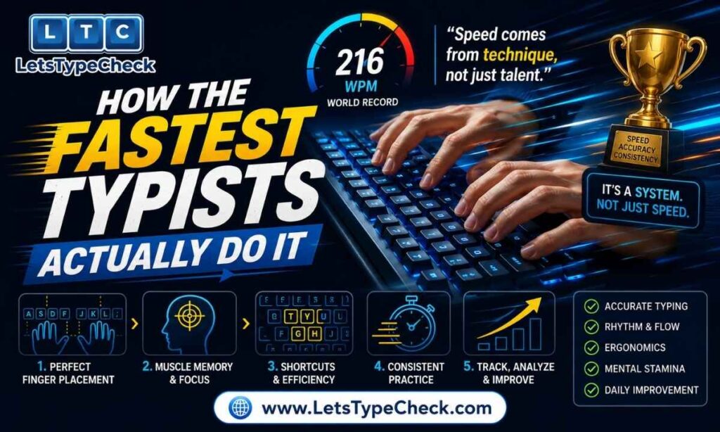How the Fastest Typists Actually Do It