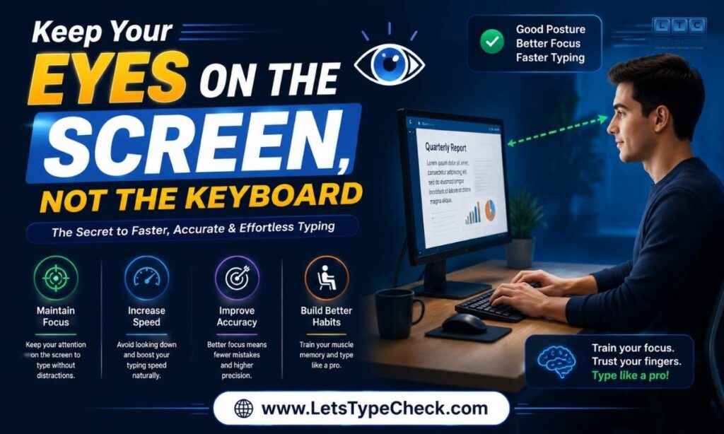 Keep Your Eyes on the Screen, Not the Keyboard