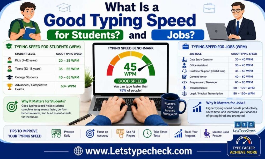 What Is a Good Typing Speed for Students
