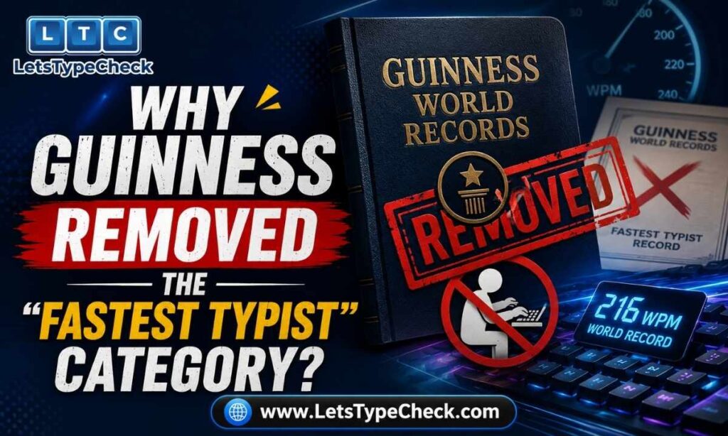 Why Guinness Removed the “Fastest Typist” Category