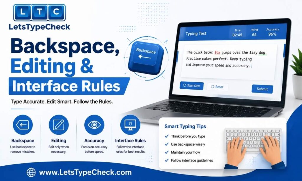 Backspace, Editing & Interface Rules