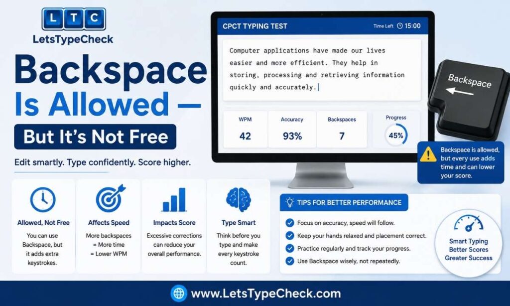 Backspace Is Allowed But Its Not Free