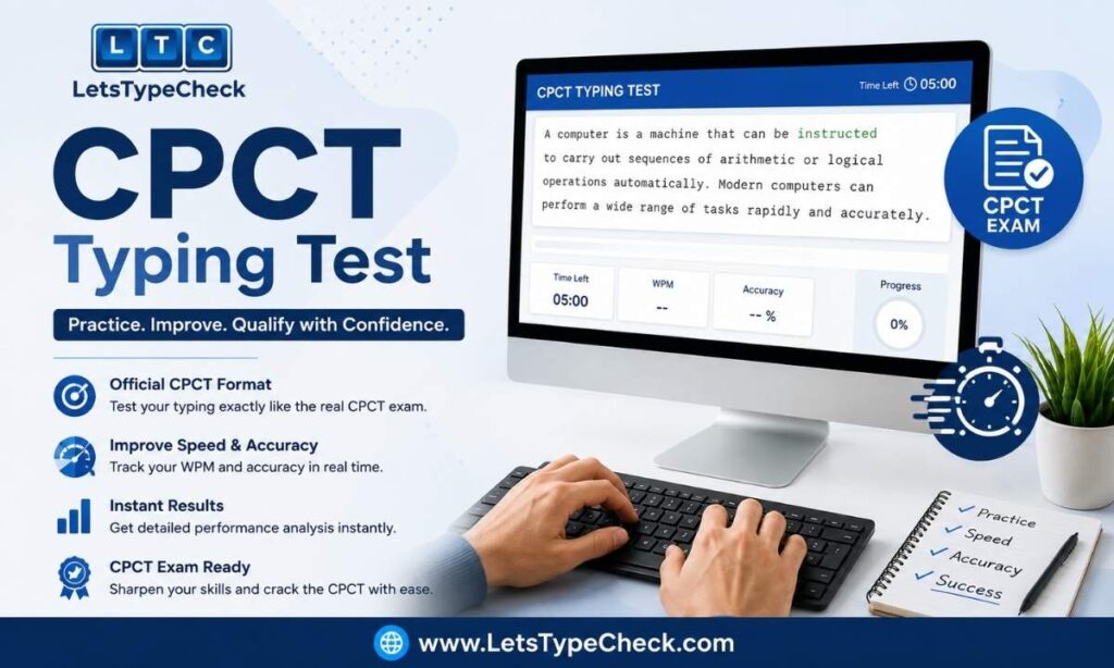 CPCT Typing Test