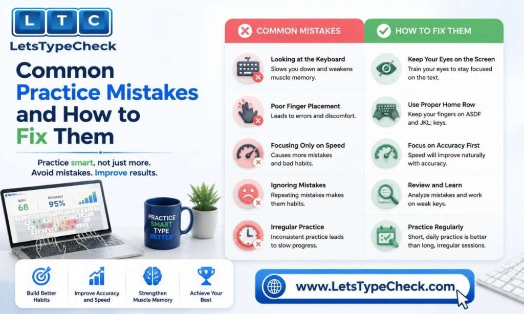 Common Practice Mistakes and How to Fix Them