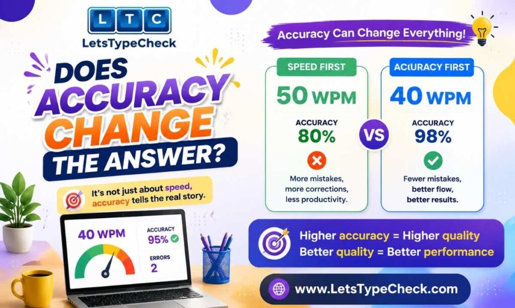 Does Accuracy Change the Answer