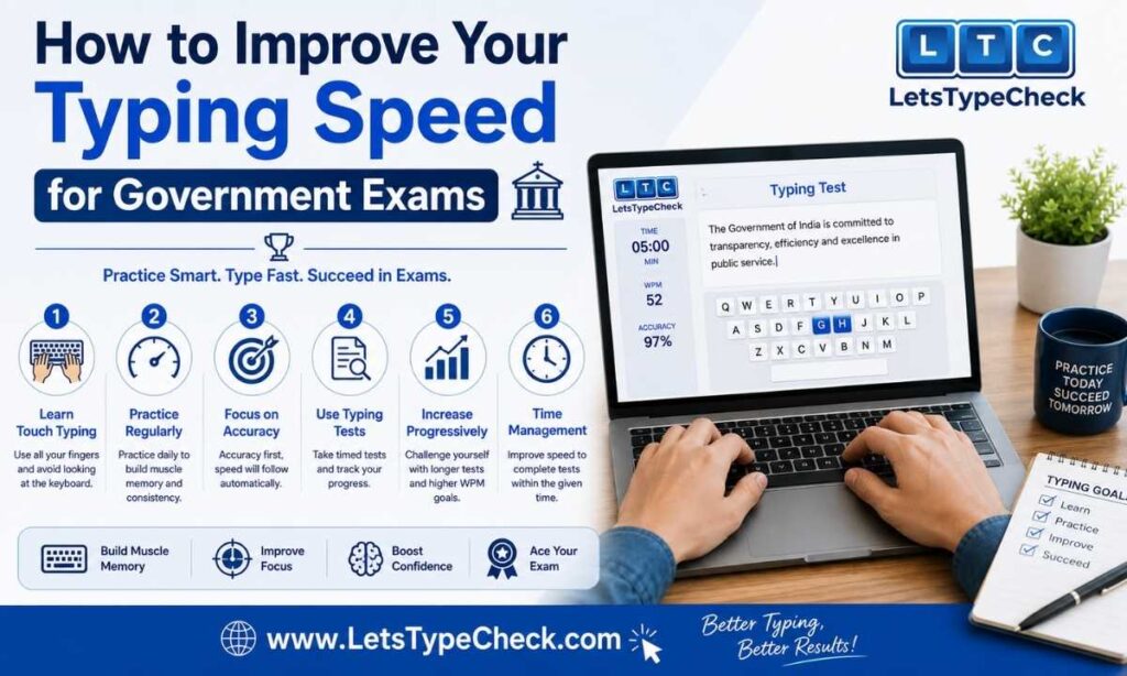 How to Improve Your Typing Speed for Government Exams
