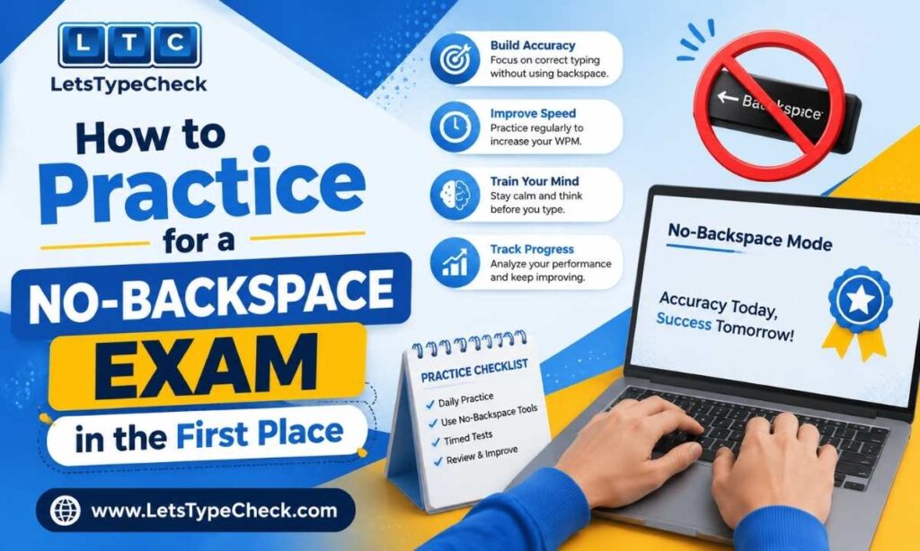 How to Practice for a No-Backspace Exam