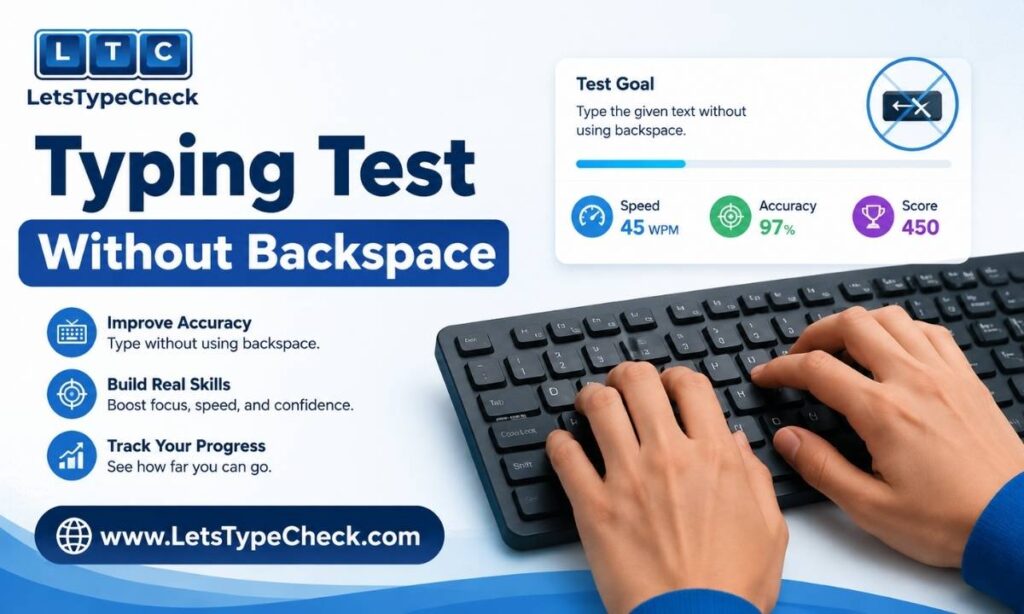 Typing Test Without Backspace