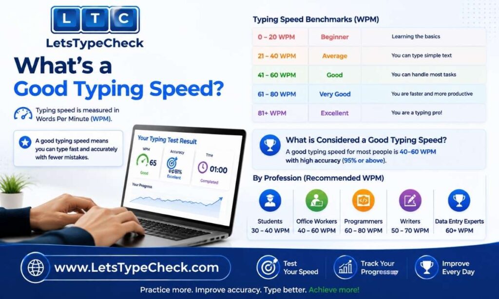 What is a Good Typing Speed