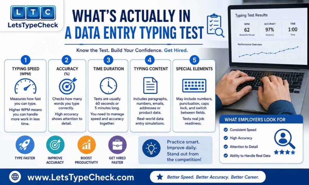 Whats Actually in a Data Entry Typing Test