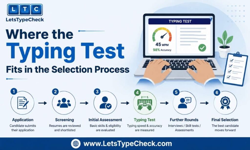 Where the Typing Test Fits in the Selection Process