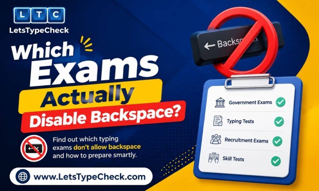 Which Exams Actually Disable Backspace