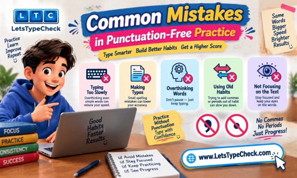 Common Mistakes in Punctuation-Free Practice