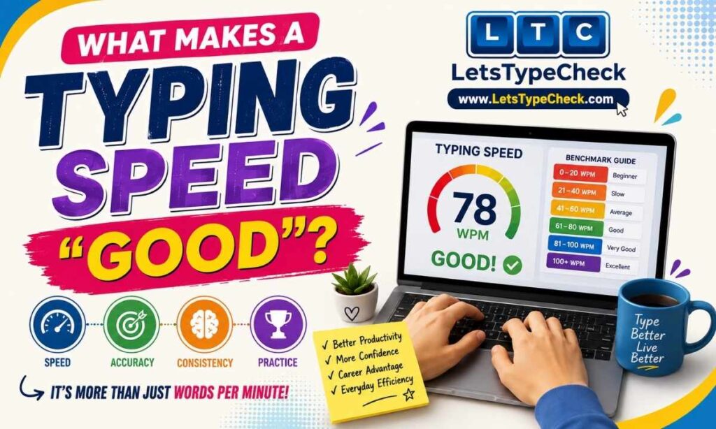 What Makes a Typing Speed “Good”